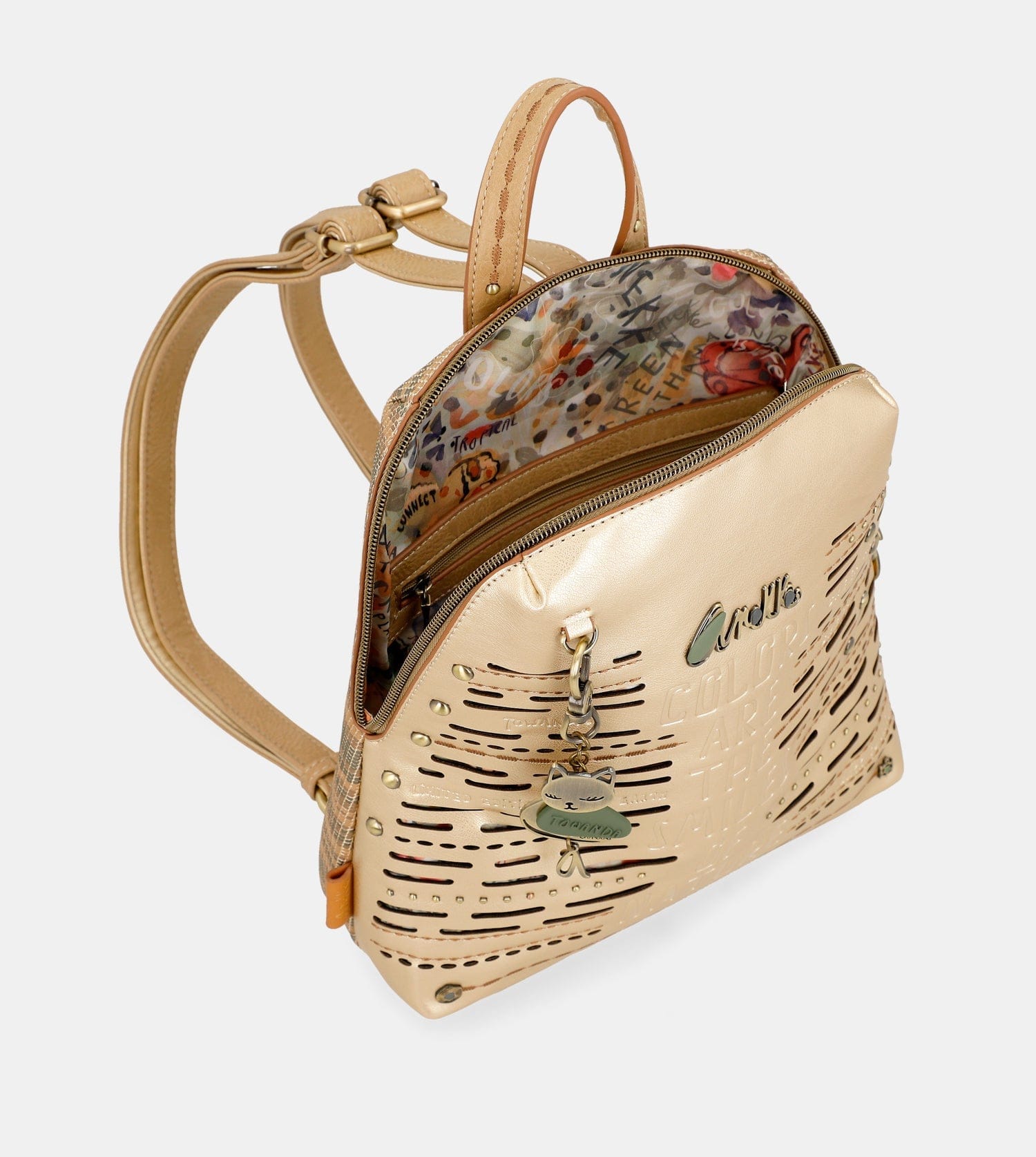 Mochila dorada Nature Pachamama - Imagen 7