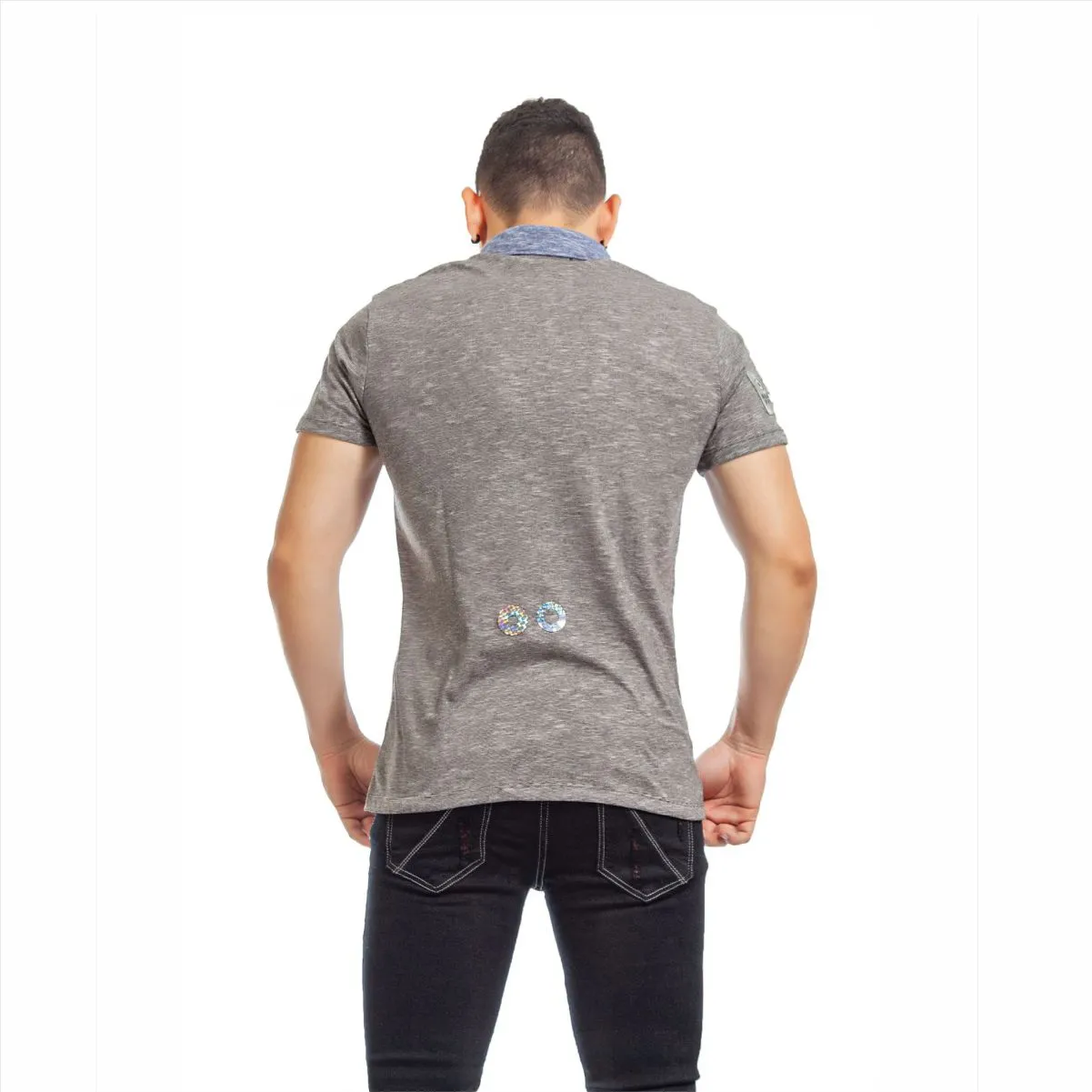 Polo Jersey Gris - Imagen 3
