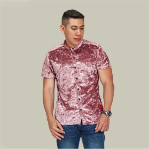 Camisa Mc Resplandor  Purpura Plata