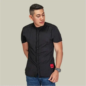 Camisa Mc Negro Extrusion